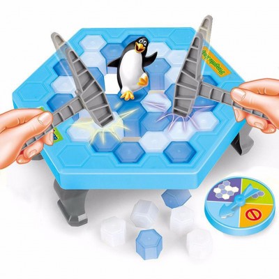 Ice Breaking Save The Penguin Kids Adults Gifts Puzzle Table Desktop Game   